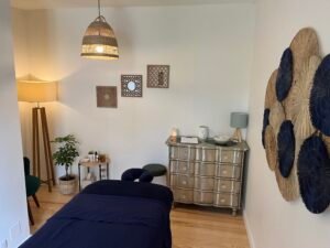 cabinet de massage de voyage inside